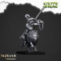 Highlands Miniatures - Steppe Goblins - Mounted Steppe Goblins with Bow & EMC 6