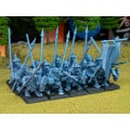 Highlands Miniatures - Steppe Goblins - Steppe Goblins with spears & EMC 9