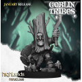 Highlands Miniatures - Swamp Goblins - Swamp Goblin with Hand Weapons & EMC 1