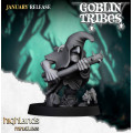 Highlands Miniatures - Swamp Goblins - Swamp Goblin with Hand Weapons & EMC 5