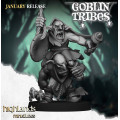 Highlands Miniatures - Swamp Goblins - Swamp Goblin with Hand Weapons & EMC 11