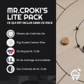 Crokinole Pack + Bag & Wallmount kit 1