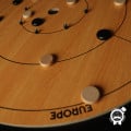 Crokinole Pack + Bag & Wallmount kit 16