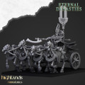 Highlands Miniatures - Eternal Dynasties - Eternal Pharaoh on chariot 1