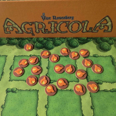 Agricola - 3D fuel tokens