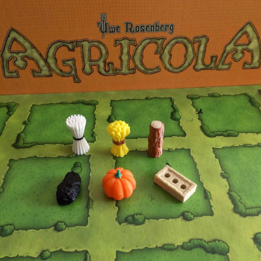 Agricola - 3D Resource Tokens