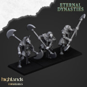 Highlands Miniatures - Eternal Dynasties - Anubis Guard with Hand Weapons