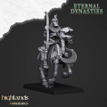 Highlands Miniatures - Eternal Dynasties - Ancient Skeletal Cavalry with Bows & EMC 6