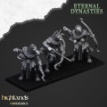 Highlands Miniatures - Eternal Dynasties - Anubis Guard with Bows 0