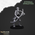 Highlands Miniatures - Eternal Dynasties - Ancient Skeletons with Bows 11