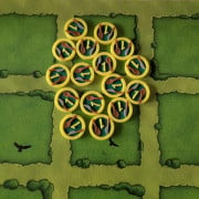 Caverna - 3D meal tokens