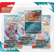 Pokémon EV09 : Écarlate et Violet – Aventures Ensemble - Pack 3 Boosters Baggaïd