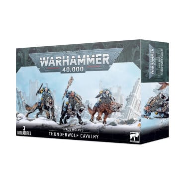 W40K : Adeptus Astartes Space Wolves - Thunderwolf Cavalry