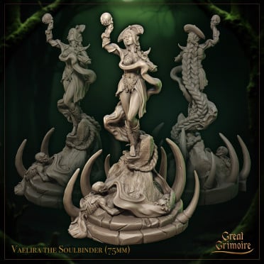 Great Grimoire - Harvest of the Undying - Vaelira 75mm