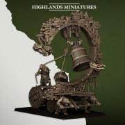 Highlands Miniatures - Sewer Vermin - Moving Sewer with Bell