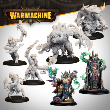 Warmachine - Orgoth Cursebound Command Cadre