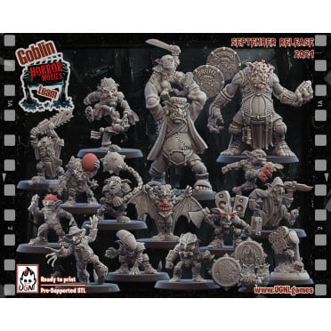 BB - Ugni Miniatures - Goblin Horror Team