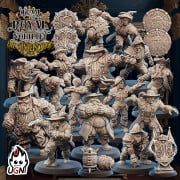 BB - Ugni Miniatures - Humains Royal Nobility Team