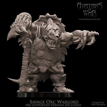 Avatars Of War - Orc Warlord 1