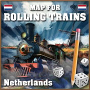 Map for Rolling Trains: Netherlands