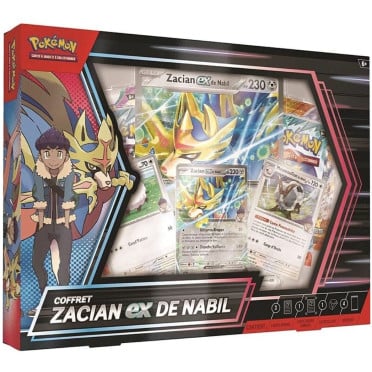 Pokémon : Coffret Zacian‑ex de Nabil