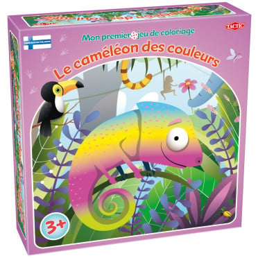 Le caméléon des couleurs