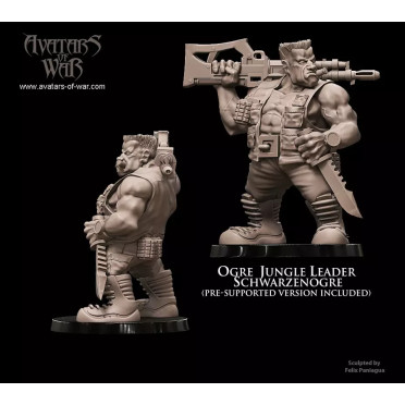 Avatars Of War - Ogre Jungle Leader Schwarzenogre