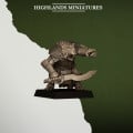 Highlands Miniatures - Sewer Vermin - Vermin Vanguard Halebarde with EMC 1