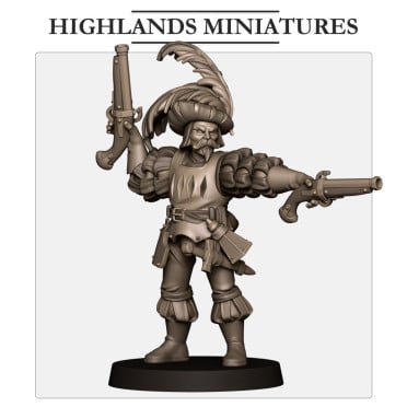 Highlands Miniatures - Sunland - Sunland Duelist