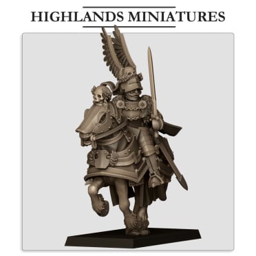 Highlands Miniatures - Sunland - Sunland General on Horse