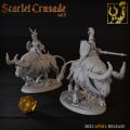 Titan Forge - Scarlet Crusade - Scarlet Knight on Bull 1