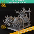 Titan Forge - Animal Folk - Goatman Beast Lord on Chariot 0