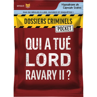 Dossiers Criminels Pocket - Qui a tué Lord Ravary II ?