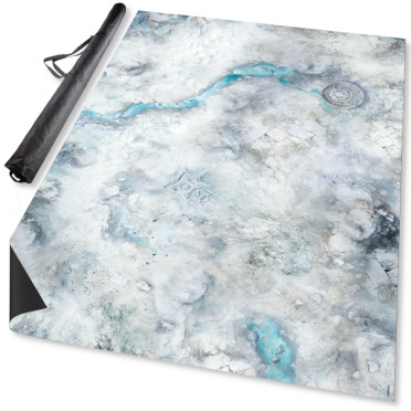 Terrain Crate: 6x4ft Snowfield Battle Mat