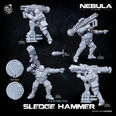 Cast n Play - Nebula - Sledge Hammer Exo-Marine