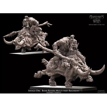 Avatars Of war - Savage Orc Boar Riders Multi-Part Regiment