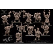 Avatars Of War - Minotaurs With Two Weapons Battle-Ready Regiment