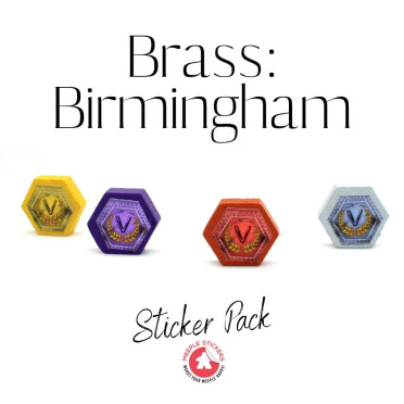 Brass : Birmingham - Set d'autocollants