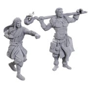 D&D Nolzurs Marvelous Miniatures: Archdruid & Martial Art Adept