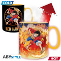 ONE PIECE - Mug Heat Change - 460 ml - Luffy & Sabo 0