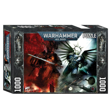 Puzzle - Gulliman vs Abaddon- Warhammer 40K - 1000 Pièces
