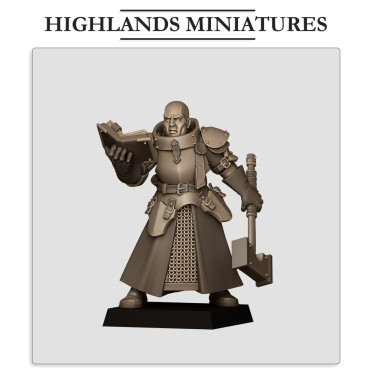 Highlands Miniatures - Sunland -  Battle Priest
