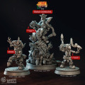 Cast n Play - Christmas Horde - Complet Set 4