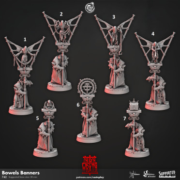 Cast n Play - Church of Wrath - Bowels Banners