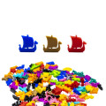 5PCS Viking Ship Boat Miniatures 32