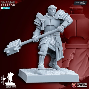 Ghamak - Fantasy - Empire - Priest on foot