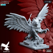 Ghamak - Fantasy - Empire - sorcier sur griffon