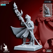 Ghamak - Fantasy - Empire - Sorcier à pied
