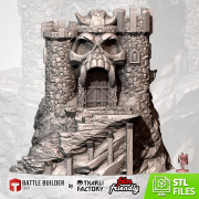 Txarli - décors Fantasy - Skull Castle