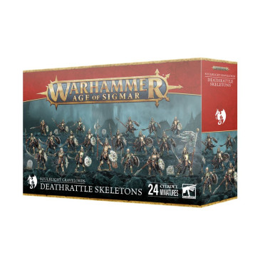 Age of Sigmar : Soulblight Gravelords- Squelettes Raclemorts